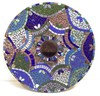 Mandala in Blues   glass mosaic