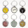 Game of Thrones House Sigil Wine Charms