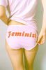 Pink Feminist Undies