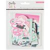 Crate Paper Cute Girl Ephemera Die-Cuts