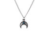 Rhea Necklace in Slate Steel