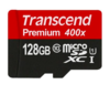 Карта MicroSDXC 128GB Transcend Premium Class 10 UHS-I U1