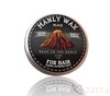 Воск для волос MANLY WAX black сильной фиксации (черный)