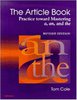 The Article Book: Practice toward Mastering a, an, and the