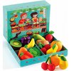 Djeco Louis And Clementine - Deluxe Fruit And Vegetable Play Food Set