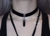 Black Velvet Black Agate Choker