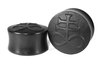 Leviathan Cross Organic Wood Ear Plugs