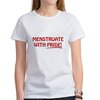 "Menstruate with pride" T-Shirt