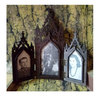 Gothic frame triptic medieval inspiration