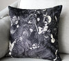 aubrey beardsley illustration - 18" velveteen pillow case