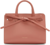 Mansur Gavriel Pink Leather Mini Mini Sun Tote