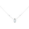 IRIS NECKLACE - BLUE TOPAZ (aloha gaia)