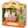 Набор Шоколадные Крольчата-двойняшки в коляске Sylvanian Families (2206)