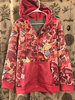 All Over Patterned Hyena Hoodie