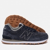 New Balance 574 Gum Pack Navy