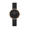 Часы Daniel Wellington Classic Petite Ashfield 28 Rose Gold (Black)