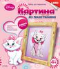 Картина из пластилина Кошка Мари