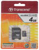 Карта памяти Transcend microSDHC 4 Гб