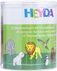 Набор декоративных штампов Heyda "Звери",