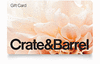 Сертификат в Crate&Barrel