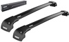 Багажник на крышу Hyndai Tucson, например Thule WingBar Edge 9592B + Kit 4062