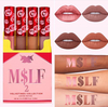 Набор помад m$lf 2 velvetines liquid lipstick set