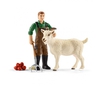 Фермер с козой Schleich