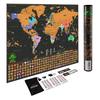 Scratch Off World Map Poster - Travel Map