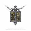 Alchemy Gothic P826  Balkan Triptych Icon Locket