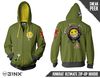 толстовка OVERWATCH ULTIMATE JUNKRAT ZIP-UP HOODIE