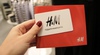 Подарочная карта в H&M