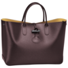 TOP-HANDLES – LONGCHAMP ROSEAU TOTE BAG L DONNA AUBERGINE