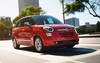 Fiat 500L (red car)