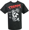 MENS BLACK T-SHIRT THE CRAMPS SPANK N ROLL