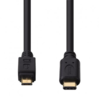 Кабель microUSB (папа) Type-C (папа), короткий