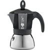 Гейзерная кофеварка индукционная Bialetti Moka Induction Black (6 порций, 240 мл)