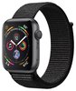 Часы Apple Watch Series 4 GPS 44mm Aluminum Case with Sport Loop серый космос/черный