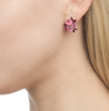 Серебряные серьги с родолитами, гранатом и ситаллами (Подробнее: https://sunlight.net/catalog/earring_58130.html)