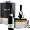 Набор Ferrari, Brut, Trento DOC, gift set of 2 bottles & 2 glasses