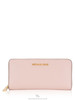 Michael Kors Giftables Leather Large Zip Wallet Blossom