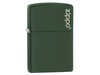 Зажигалка Zippo Green Matte with Zippo Logo 221ZL