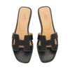 Hermes Oran Sandals black 38.5