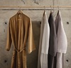 linen bathrobe