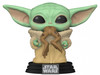 Фигурка Funko POP: Star Wars The Mandalorian – The Child With Frog Bobble-Head (9,5 см)