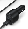 Автомобильное зарядное устройство Samsung USB-A+USB-C, Power Delivery 45W, Black (EP-L5300)