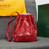 Goyard Goyardine Petit Flot Bucket Bag Red