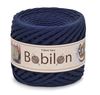 Ленточная пряжа Bobilon Medium (7-9 мм). Blue Sapphire Синий Сапфир