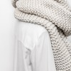 long knit scarf