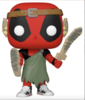 Фигурка Funko POP Marvel: Deadpool 30th – LARP Deadpool Bobble-Head (9,5 см)