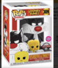 Фигурка Funko POP Animation: Looney Tunes – Sylvester & Tweety Flocked Exclusive (9,5 см)